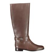 Schoeisel Laars Vrouw Bruin Ralph Lauren , Brown , Dames