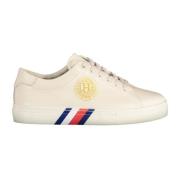 Sportieve Beige Sneakers met Contrastdetails Tommy Hilfiger , Beige , ...