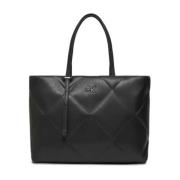 Gewatteerde Tote Tas voor Vrouwen Calvin Klein , Black , Dames