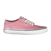 Sportieve Roze Veterschoenen met Contrastdetails Vans , Pink , Dames