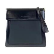 Pre-owned Leather shoulder-bags Yves Saint Laurent Vintage , Black , D...