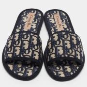 Pre-owned Fabric sandals Dior Vintage , Blue , Dames