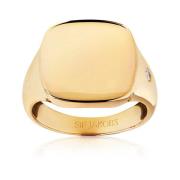 Vierkante Follina Ring Sif Jakobs Jewellery , Yellow , Dames