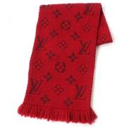 Pre-owned Wool scarves Louis Vuitton Vintage , Red , Dames