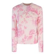 Roze Sweater New Queen MC2 Saint Barth , Pink , Dames