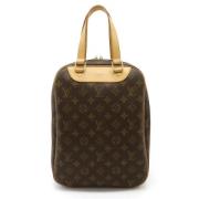 Pre-owned Canvas handbags Louis Vuitton Vintage , Brown , Dames