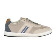 Sportieve Grijze Vetersneakers met Contrastdetails Carrera , Gray , He...