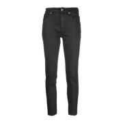 Hoge skinny denim jeans Ralph Lauren , Black , Dames