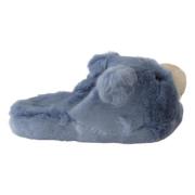 Blauwe Teddy Bear Slippers Dolce & Gabbana , Blue , Dames