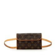 Pre-owned Leather louis-vuitton-bags Louis Vuitton Vintage , Brown , D...