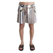 Casual Shorts Dolce & Gabbana , Multicolor , Heren