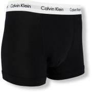 Heren Trunks Boxershorts 3-Pack Zwart Calvin Klein , Black , Heren