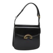 Pre-owned Leather gucci-bags Gucci Vintage , Black , Dames