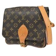 Pre-owned Canvas louis-vuitton-bags Louis Vuitton Vintage , Brown , Da...