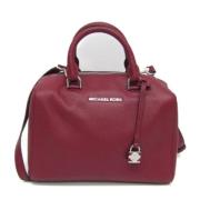 Pre-owned Leather handbags Michael Kors Pre-owned , Red , Dames