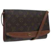 Pre-owned Canvas louis-vuitton-bags Louis Vuitton Vintage , Brown , Da...