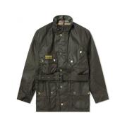 Originele Waxjas Salie Groen Barbour , Green , Heren