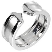 Pre-owned Silver rings Cartier Vintage , Gray , Dames