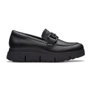 Zwarte Loafers voor Vrouwen Clarks , Black , Dames