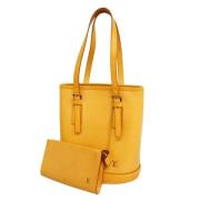 Pre-owned Leather louis-vuitton-bags Louis Vuitton Vintage , Yellow , ...