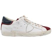 Lage Top Sneakers West Mixage Blanc Philippe Model , Multicolor , Here...