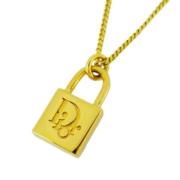 Pre-owned Yellow Gold dior-jewelry Dior Vintage , Yellow , Dames