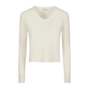 Witte Wollen Trui Marella , White , Dames