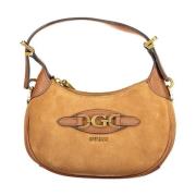 Klassieke Bruin Leren Dameshandtas Guess , Brown , Dames