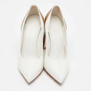 Pre-owned Coated canvas heels Louis Vuitton Vintage , White , Dames