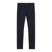 Heren Chino Broek Bleecker Structuur Tommy Hilfiger , Blue , Heren