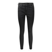 Zwarte Skinny High Denim Jeans Guess , Black , Dames