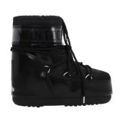 Klassieke Winterlaarzen Moon Boot , Black , Dames