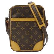 Pre-owned Canvas louis-vuitton-bags Louis Vuitton Vintage , Brown , Da...