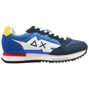 Niki Crazy Boy Navy Blue Sneakers Sun68 , Multicolor , Heren