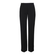 Op maat gemaakte grain de poudre broek Balmain , Black , Dames