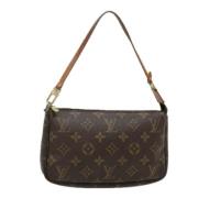 Pre-owned Canvas louis-vuitton-bags Louis Vuitton Vintage , Brown , Da...