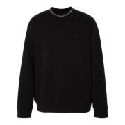 Zwarte Hals Sweatshirt Herfst/Winter 2023/2024 Emporio Armani , Black ...