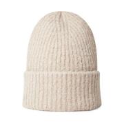 Wolmix Beanie Hoed Acne Studios , Beige , Dames