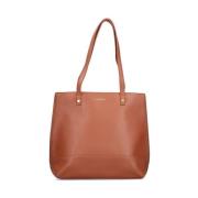 Casual Beige Schoudertas Rieker , Brown , Dames