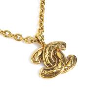 Pre-owned Metal chanel-jewelry Chanel Vintage , Yellow , Dames