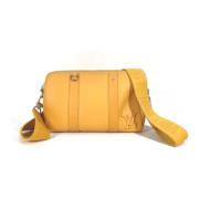 Pre-owned Leather louis-vuitton-bags Louis Vuitton Vintage , Yellow , ...