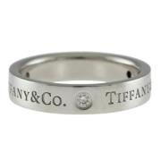 Pre-owned Platinum rings Tiffany & Co. Pre-owned , White , Dames