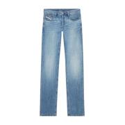 Moderne Regular Fit Lage Taille Jeans Diesel , Blue , Heren