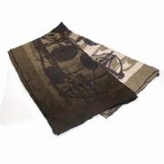 Pre-owned Silk scarves Hermès Vintage , Brown , Dames