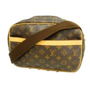 Pre-owned Canvas shoulder-bags Louis Vuitton Vintage , Brown , Dames