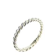 Pre-owned Silver rings Tiffany & Co. Pre-owned , Gray , Dames