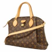 Pre-owned Canvas louis-vuitton-bags Louis Vuitton Vintage , Brown , Da...