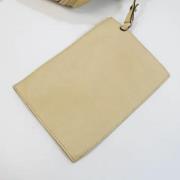 Pre-owned Leather handbags Bally Pre-owned , Beige , Dames