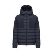 Blauwe Gewatteerde Hoodie Jas Colmar , Blue , Heren