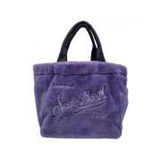 Winterhandtas met geborduurd logo Saint Barth , Purple , Dames